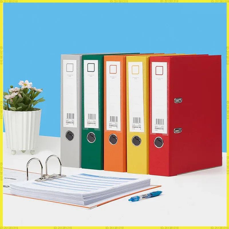 Binder A4 Lever - ملف حافظة مستندات متعدد الألوان بحجم