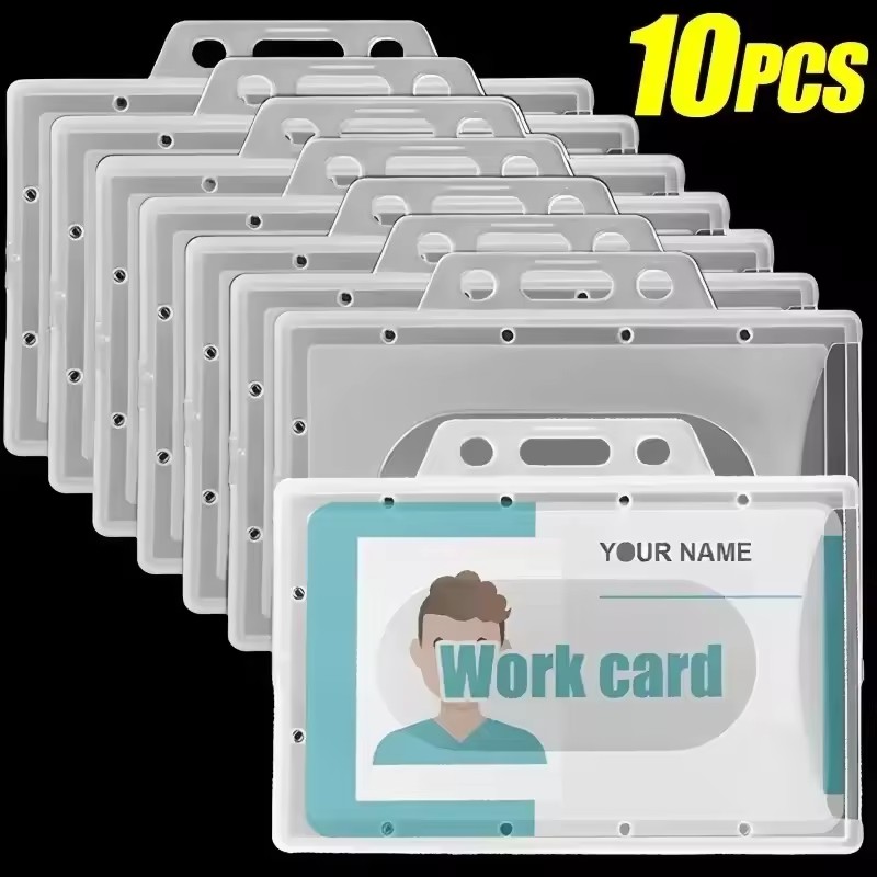 Index Card Holder - 20/5/1 قطعة حامل بطاقة هوية بلاستيكي