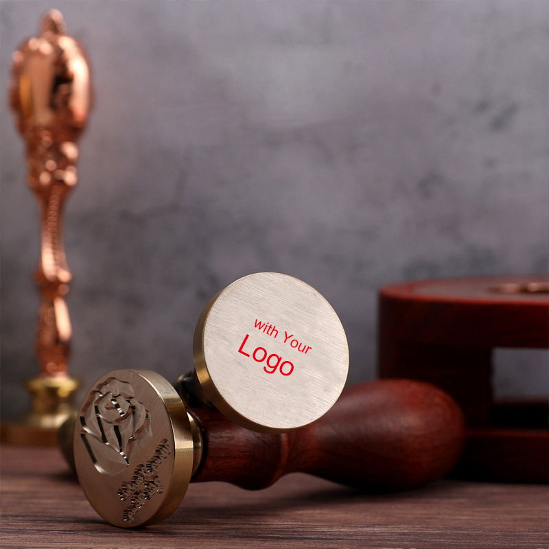 Wax Seal Stamp Set - مخصص ختم الشمع ختم رئيس مع