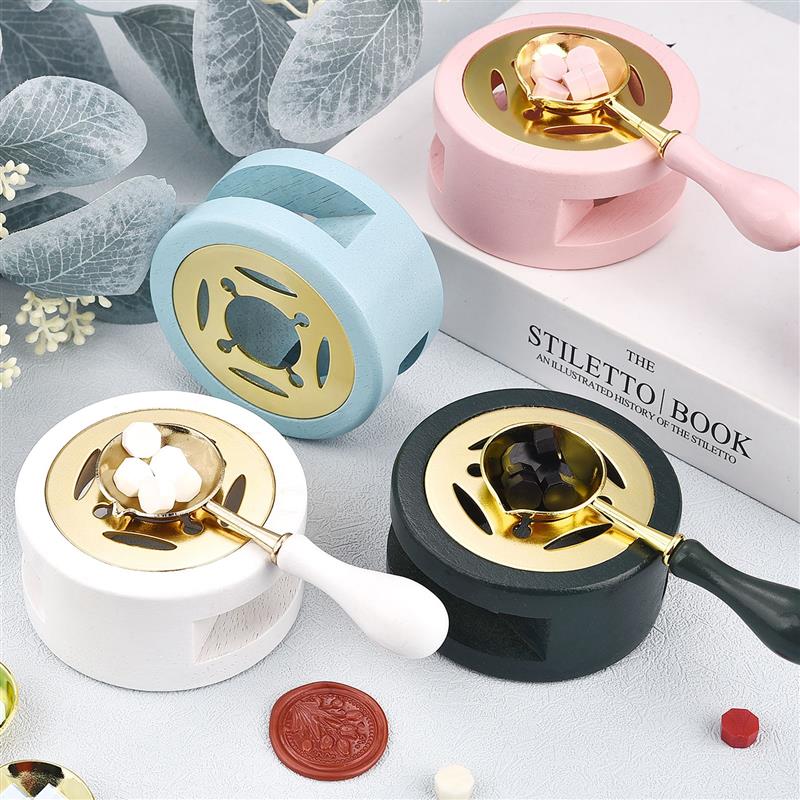 Wax Seal Stamp Set - الشمع ختم ذوبان ملعقة مجموعة ،