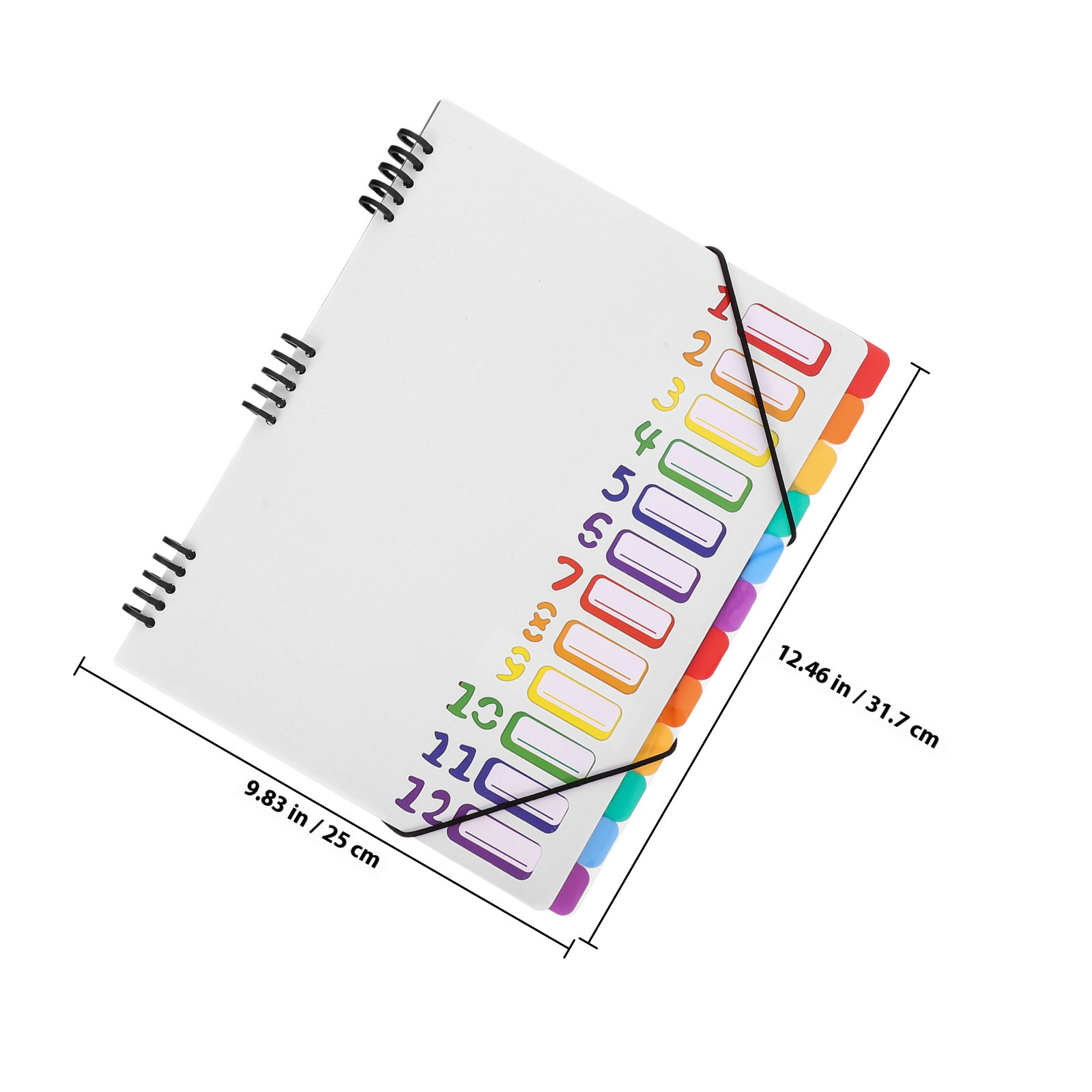 منظم ملفات A4 مع فواصل ملونة و - مراجعة Tab Divider A4 وسعره