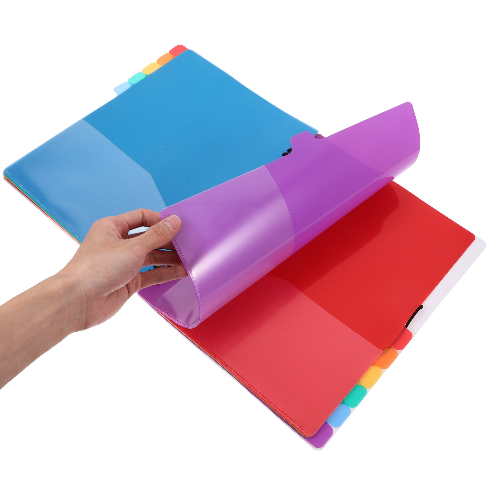 منظم ملفات A4 مع فواصل ملونة و - مراجعة Tab Divider A4 وسعره