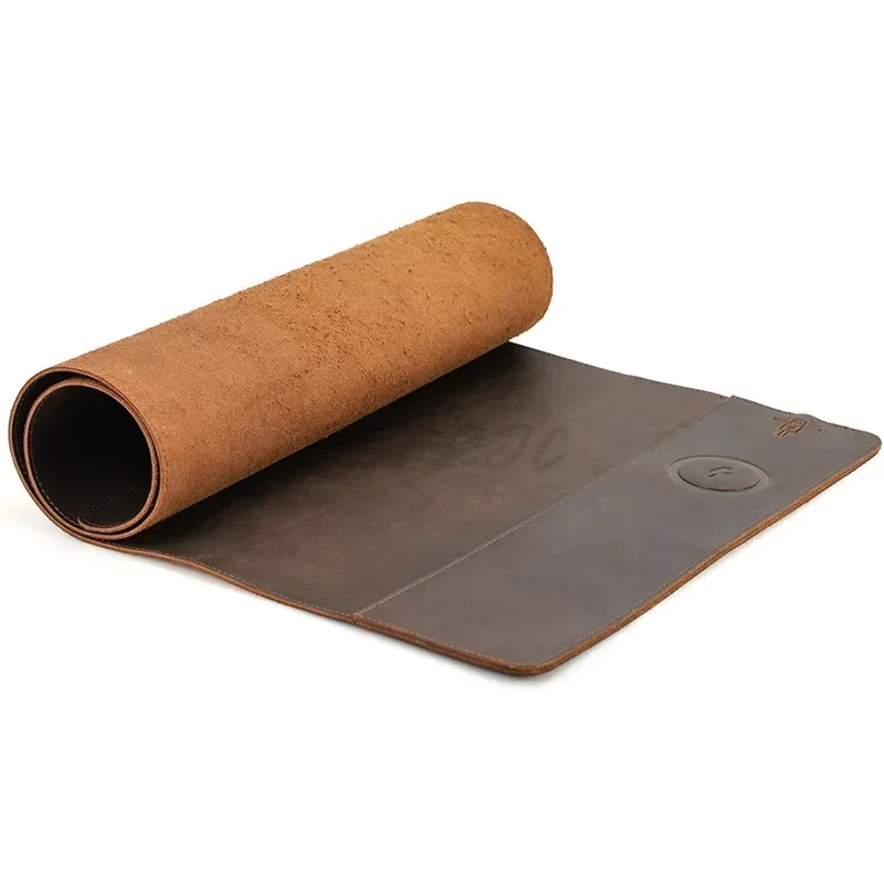 لوحة ماوس كلاسيكية من جلد البق - مراجعة Leather Desk Pad وسعره