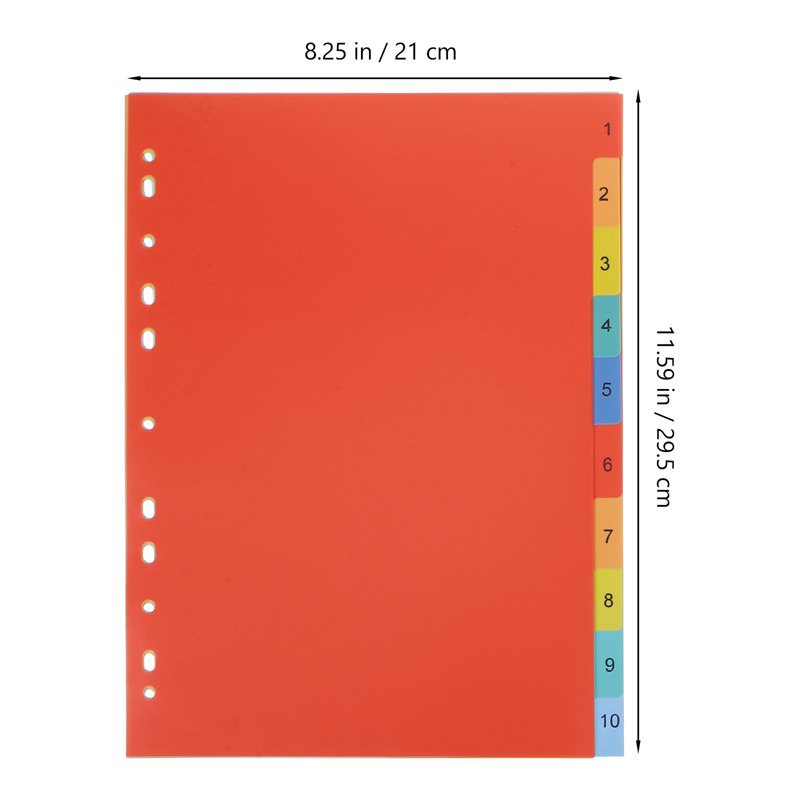 مجموعتان من فواصل الملفات A4 م - مراجعة Tab Divider A4 وسعره