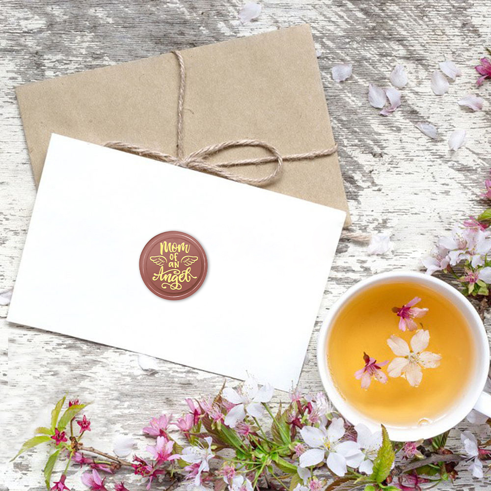 مجموعة أختام شمعية لعيد الأم - - مراجعة Wax Seal Stamp Set وسعره