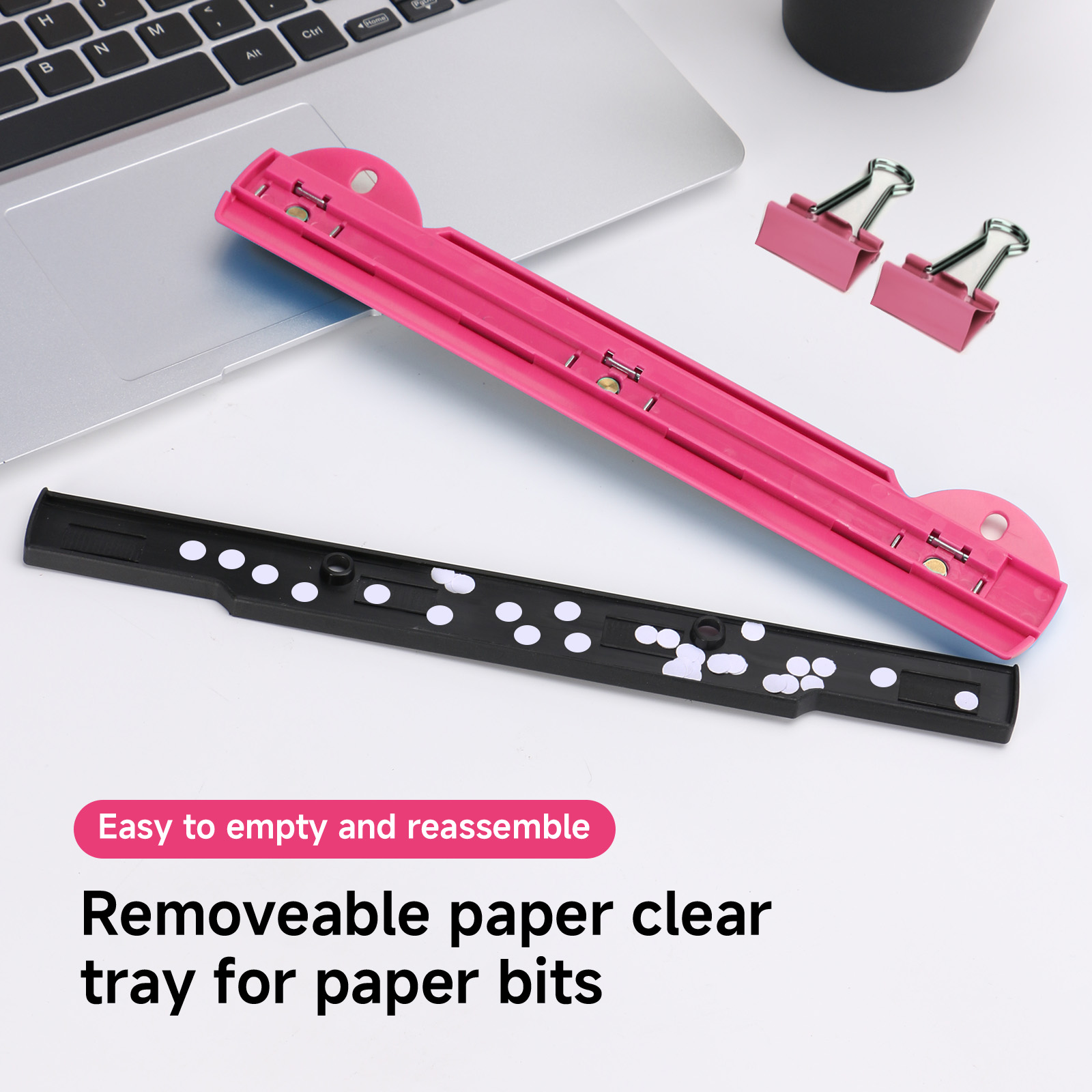 ثقب EAGLE ذو 3 فتحات لخرامة ال - مراجعة Binder A4 Lever وسعره
