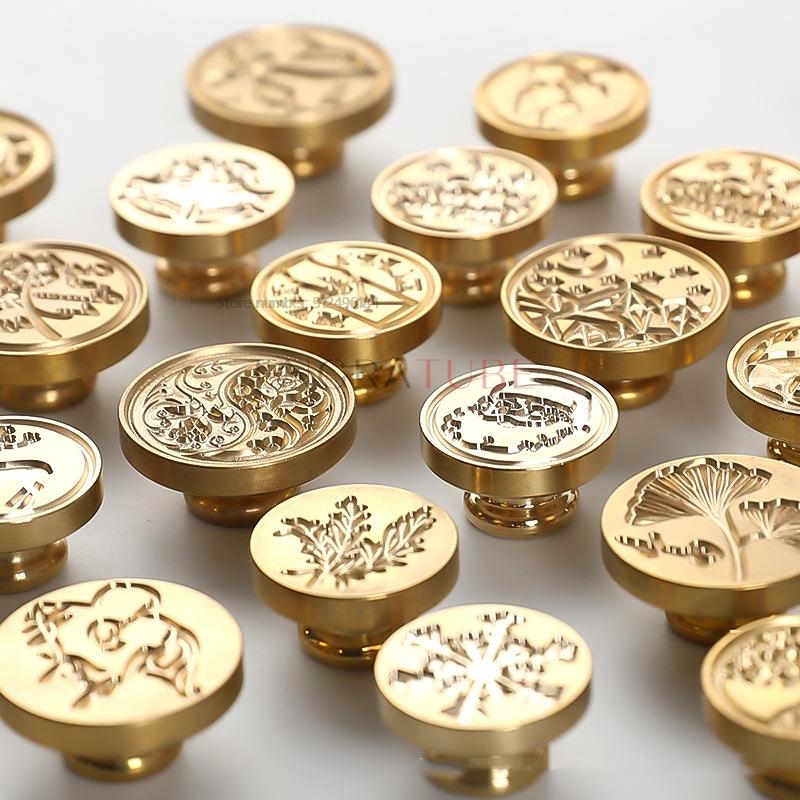 6 رؤوس ختم من الشمع النحاسي مع - مراجعة Wax Seal Stamp Set وسعره