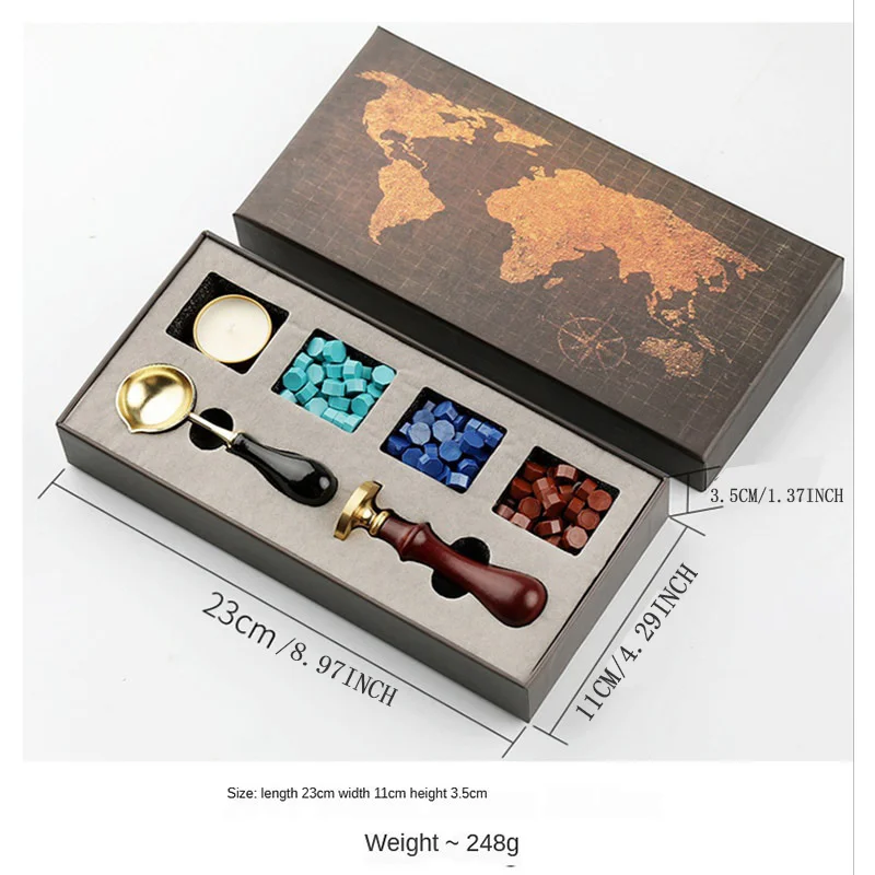 لتقوم بها بنفسك طوابع صندوق عا - مراجعة Wax Seal Stamp Set وسعره