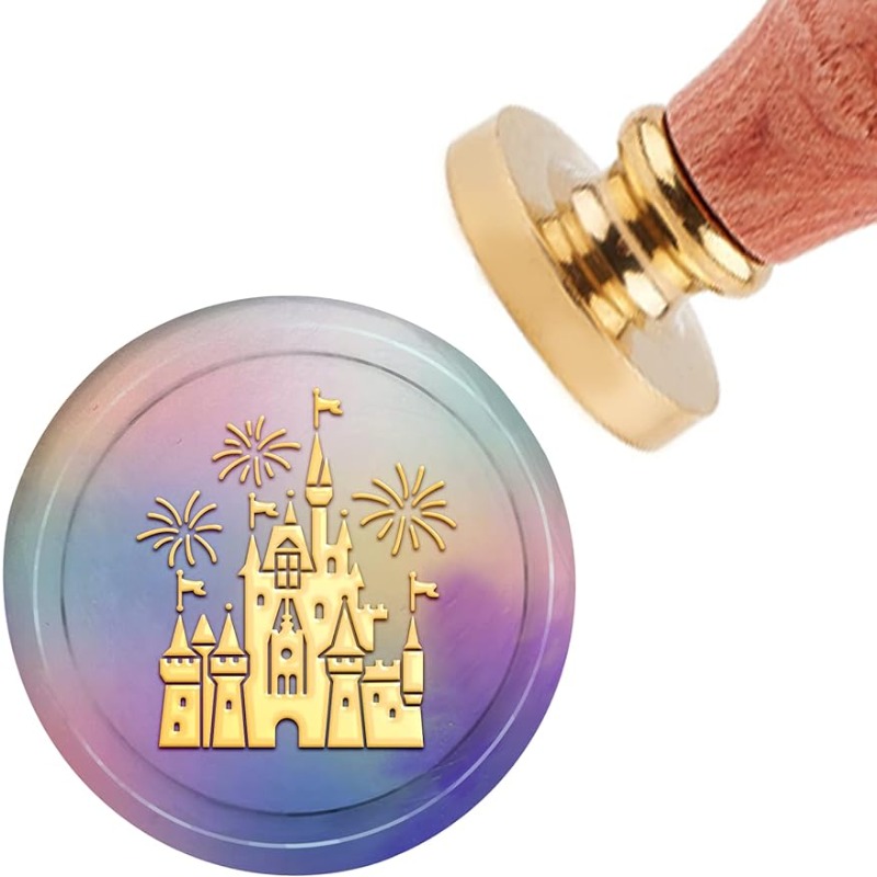 1 مجموعة القلعة ختم من الشمع خ - مراجعة Wax Seal Stamp Set وسعره