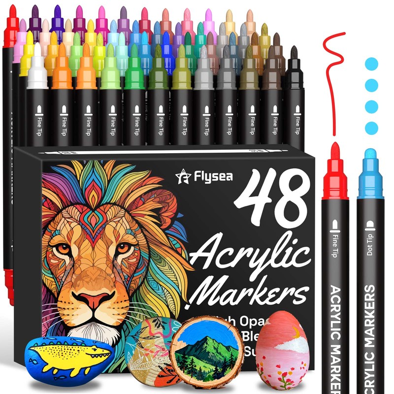 أقلام طلاء أكريليك بـ 24/36/48 - مراجعة Copic Marker Classic وسعره