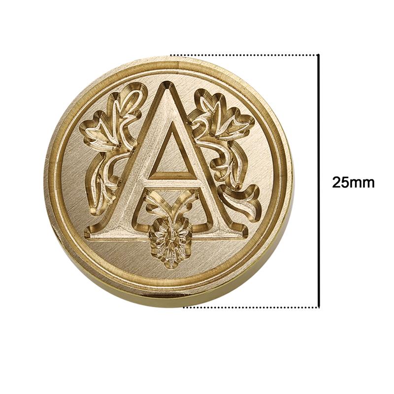 A-Z خمر مختومة ختم الشمع رئيس  - مراجعة Wax Seal Stamp Set وسعره