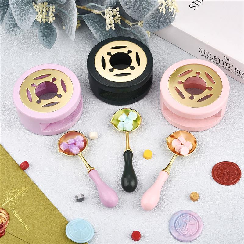 الشمع ختم ذوبان ملعقة مجموعة ، - مراجعة Wax Seal Stamp Set وسعره