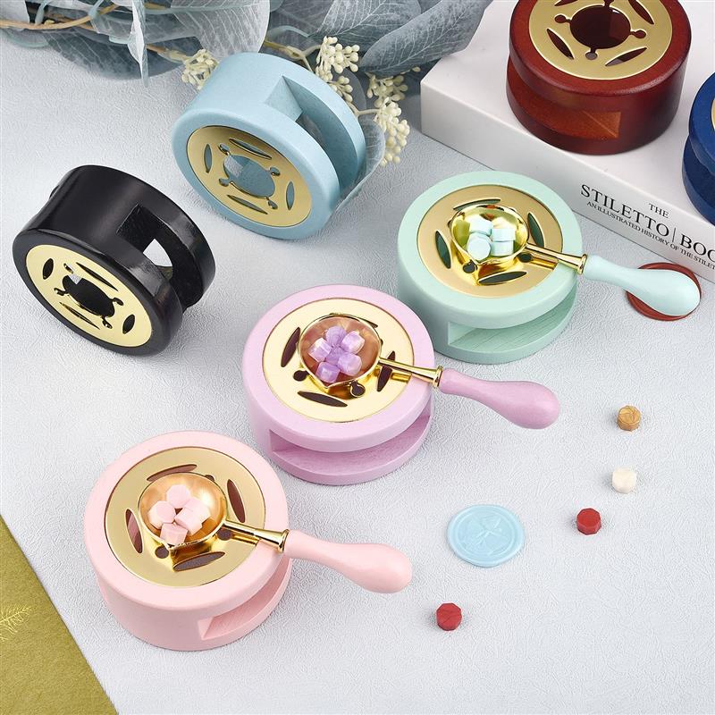 الشمع ختم ذوبان ملعقة مجموعة ، - مراجعة Wax Seal Stamp Set وسعره