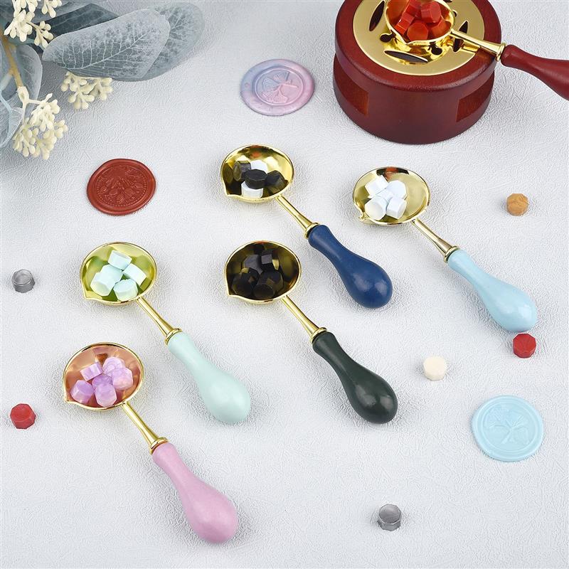 الشمع ختم ذوبان ملعقة مجموعة ، - مراجعة Wax Seal Stamp Set وسعره